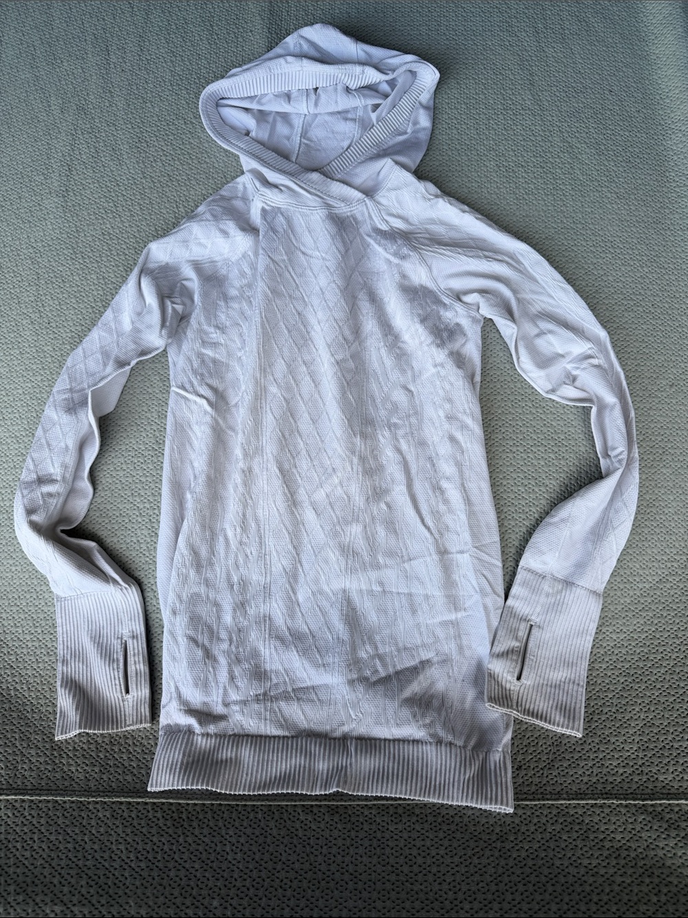 lululemon athletica White Rest Less hoodie